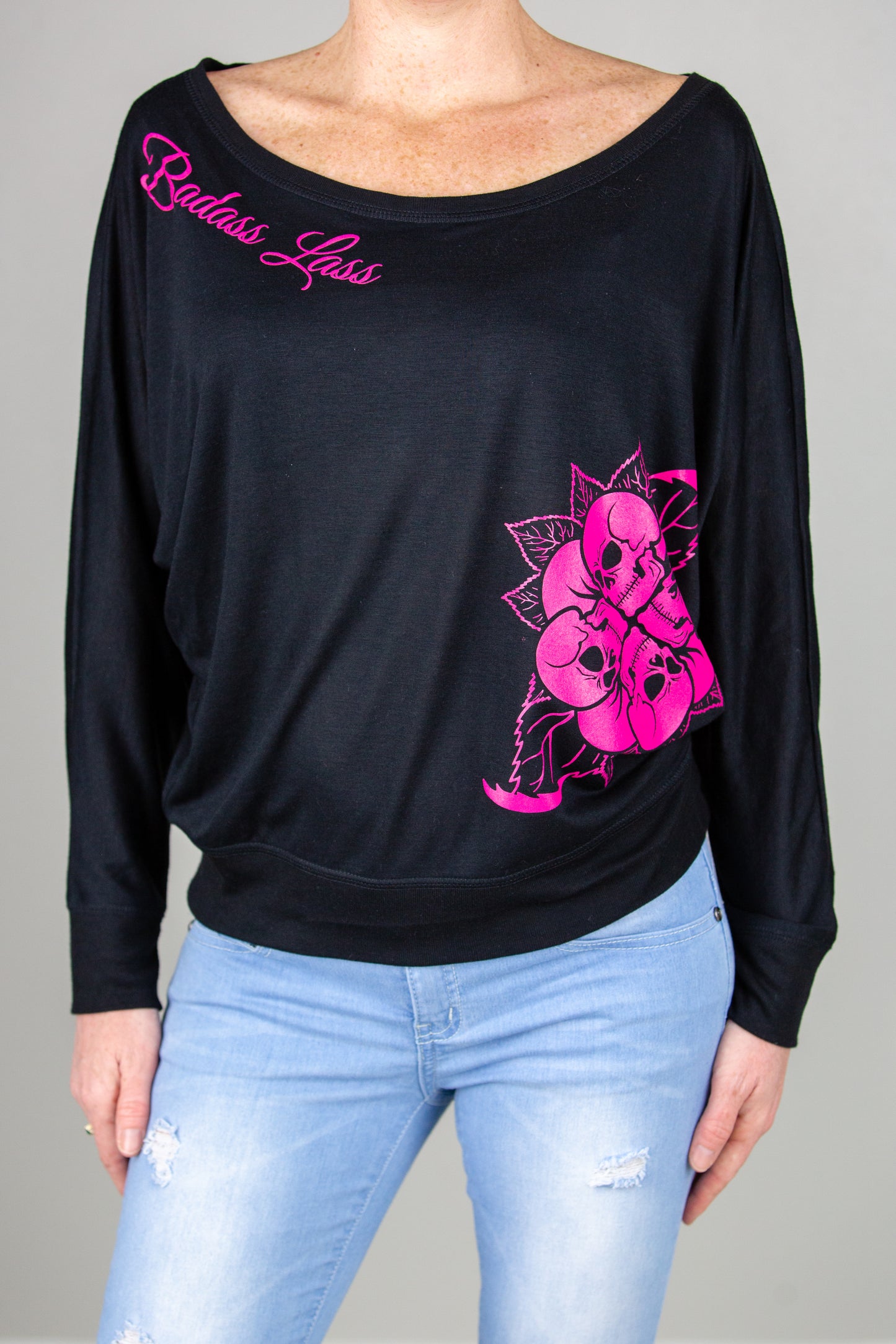 Flowy Long Sleeve in Black XS