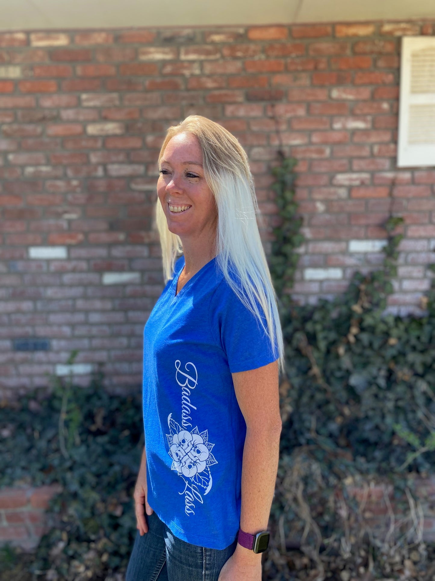 V-Neck in Royal Blue