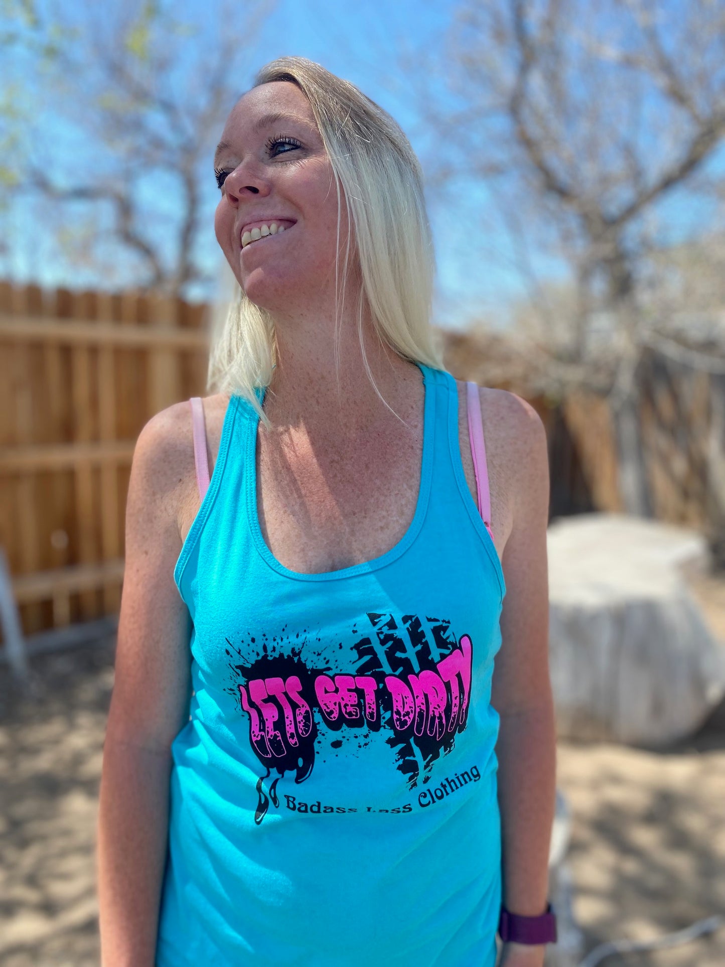 Let’s Get Dirty Tanks in Tahiti Blue