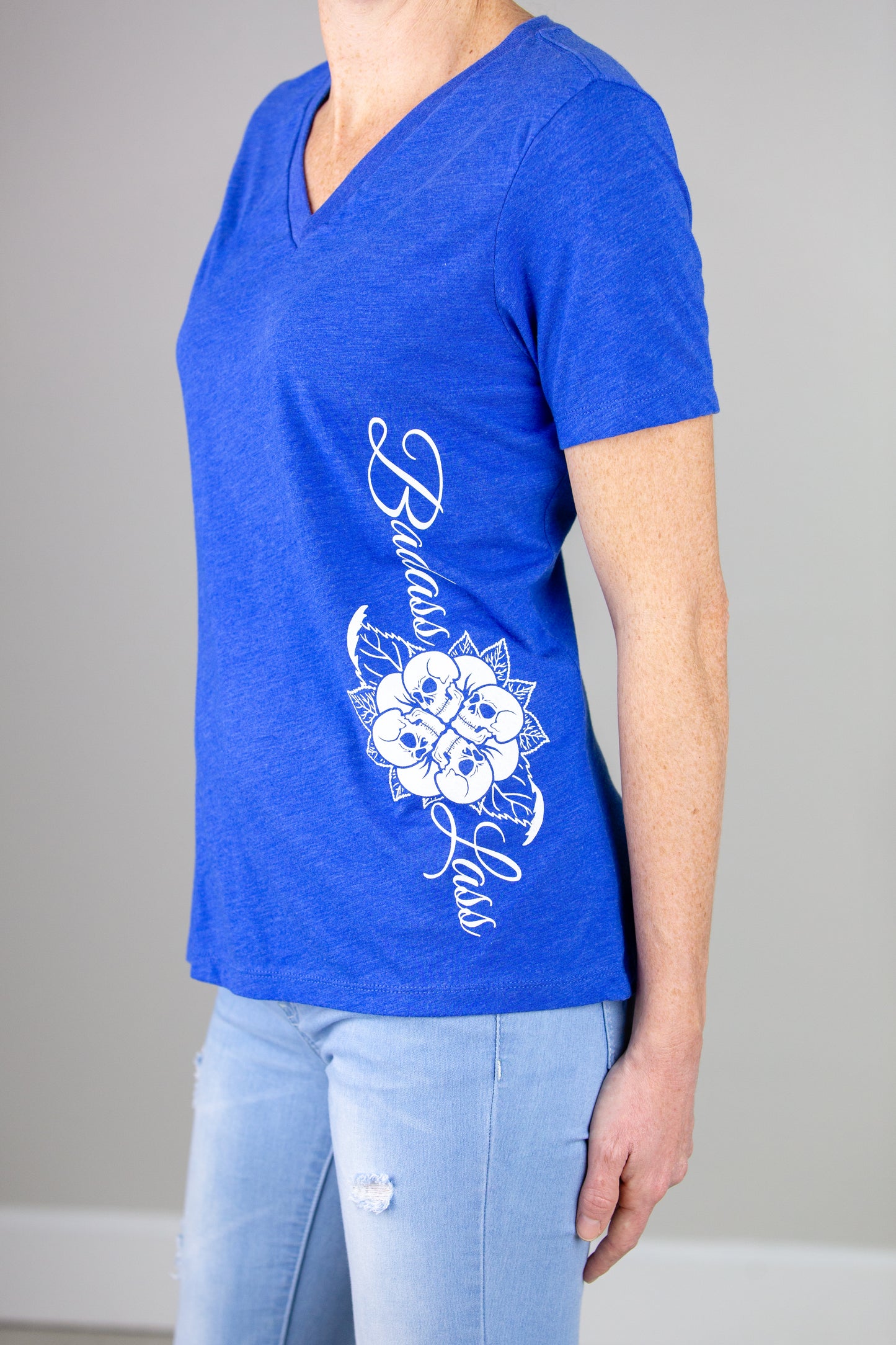 V-Neck in Royal Blue