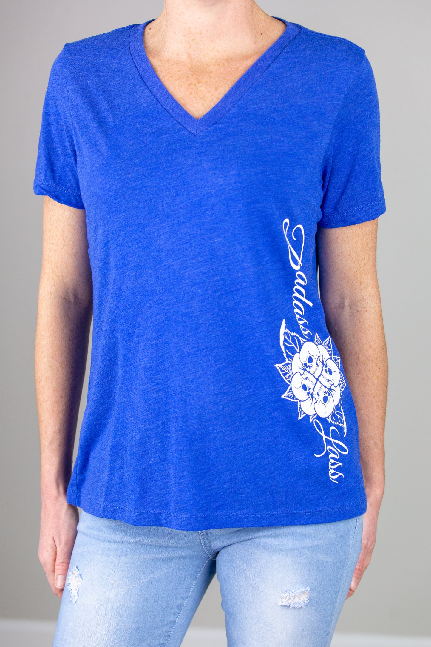 V-Neck in Royal Blue