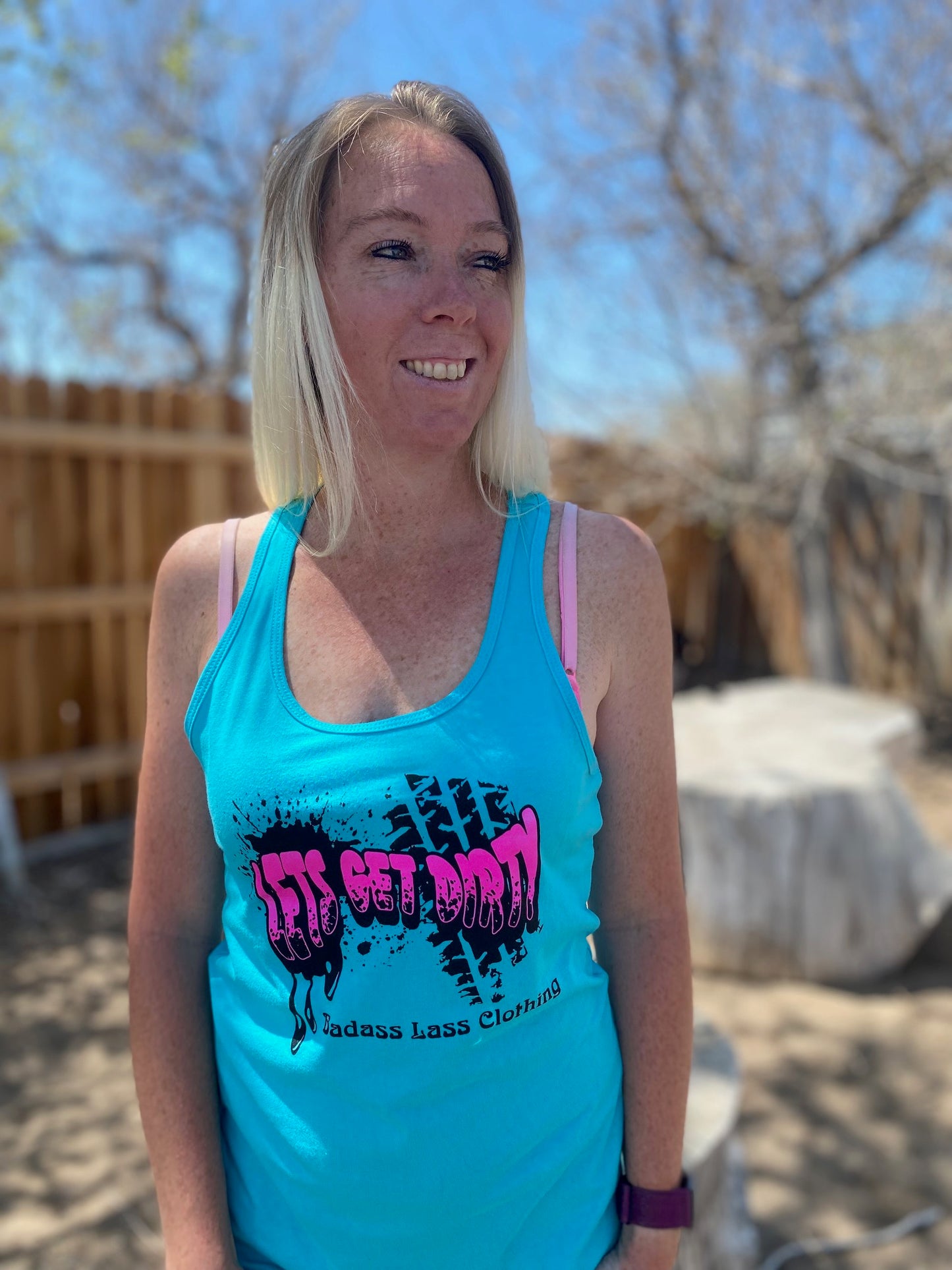 Let’s Get Dirty Tanks in Tahiti Blue